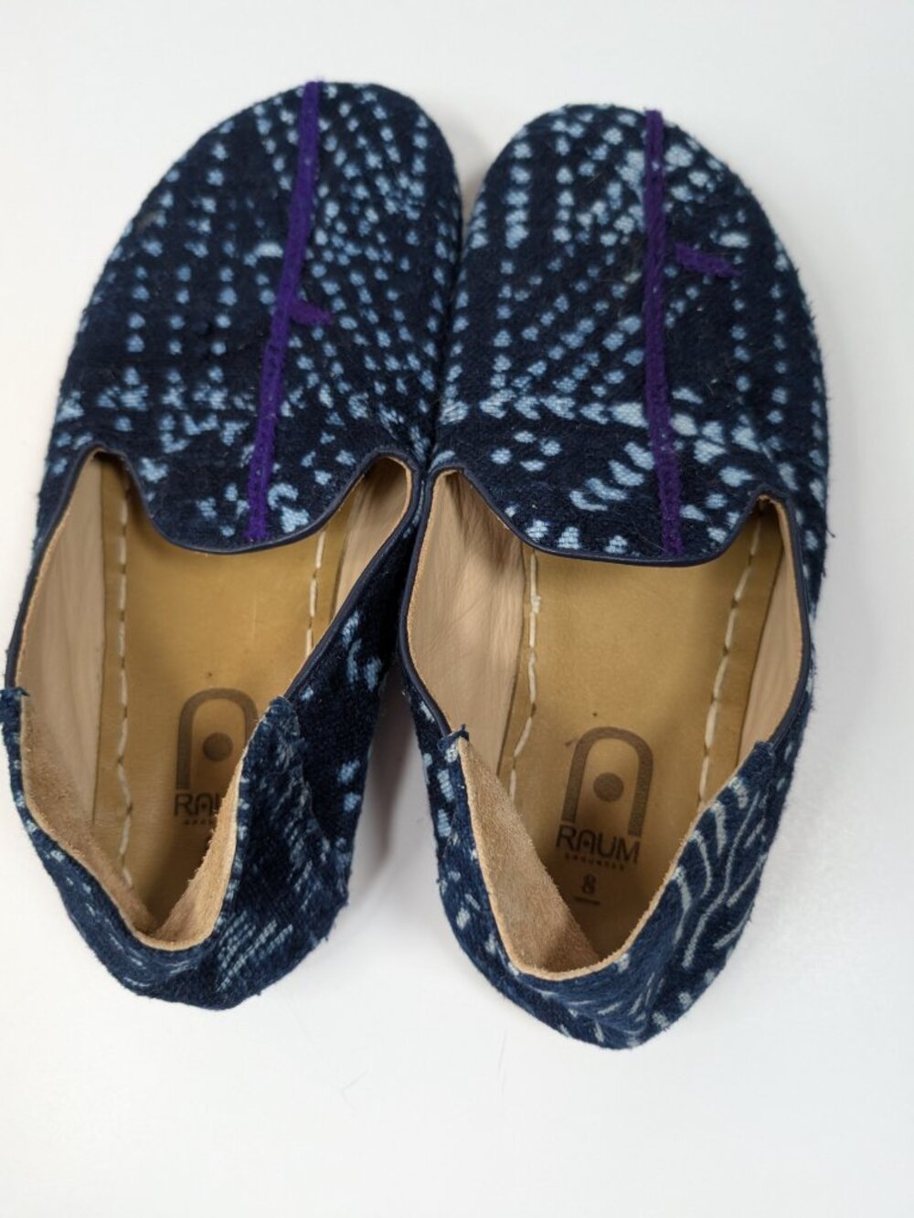 Great condition Raum Goods Women’s Barefoot Grounding Mudlcoth Slip-On Shoes - 8 - Picture 14 of 14
